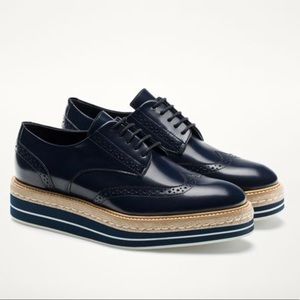 Massimo dutti platform oxfords